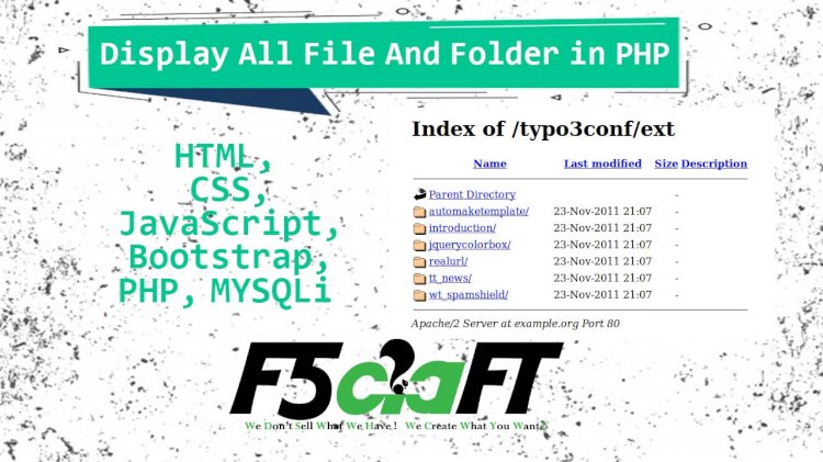 Display All File And Folder