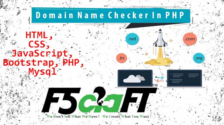 Domain Availability Checker In PHP | Get Source Code