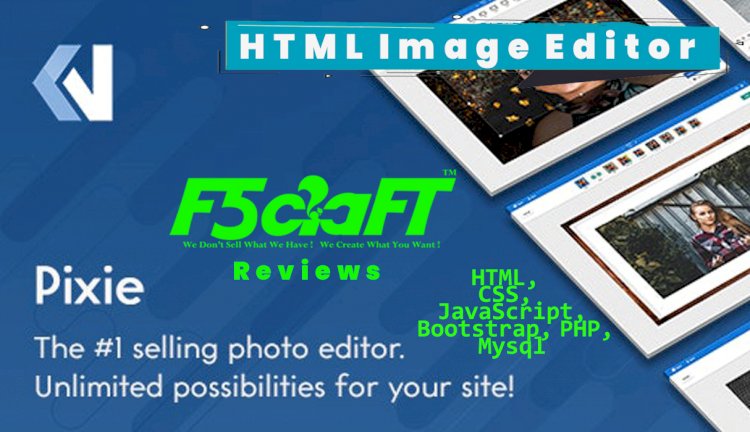 Pixie - Image Editor Tools HTML | F5Craft
